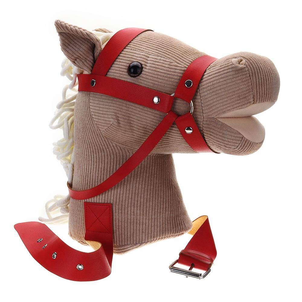 MoFun Happy Horse Parent-Child Interactive Riding Toys Emotional Companion Plush Toy For Children Khaki (Khaki)