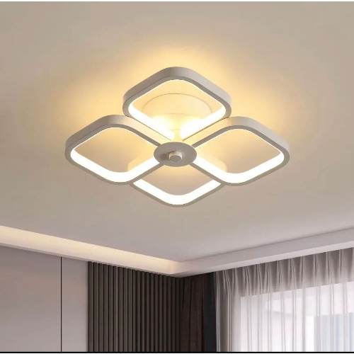 Chandelier Cube Design Led Ceiling Light-4in1