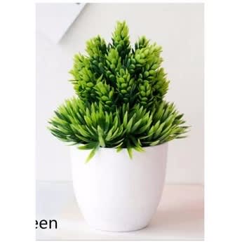 Artificial Potted Table Plant Decor