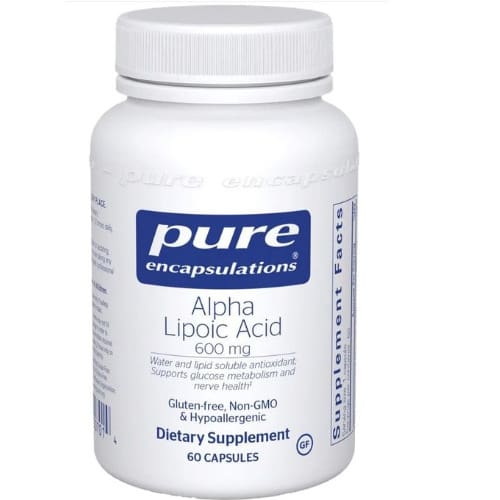 Alpha Lipoic Acid 600 Mg 60 Capsules