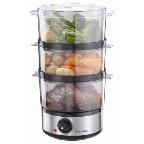 Versatile Three-Tier Food Fish And Vegetables Steamer..
