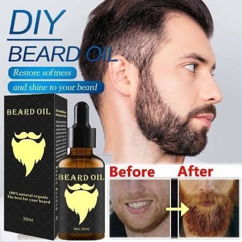 Pure Natural Instant Growth Organic Beard Oil
