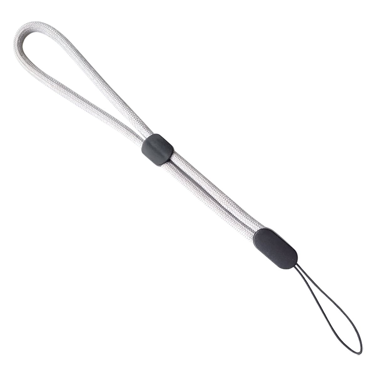 Phone Lanyard Non-fading Anti-fall Adjustable Universal Phone Strap Pendant For Earphone Sleeve-White