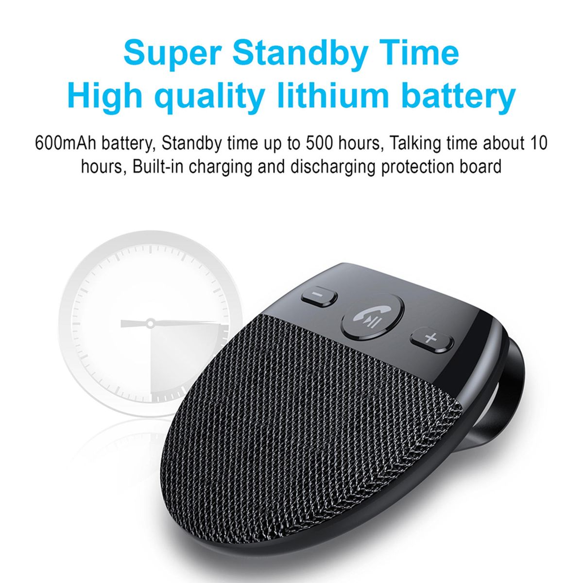 Bluetooth Car Speaker Clear Sound For Handsfree Calling Drive Talking