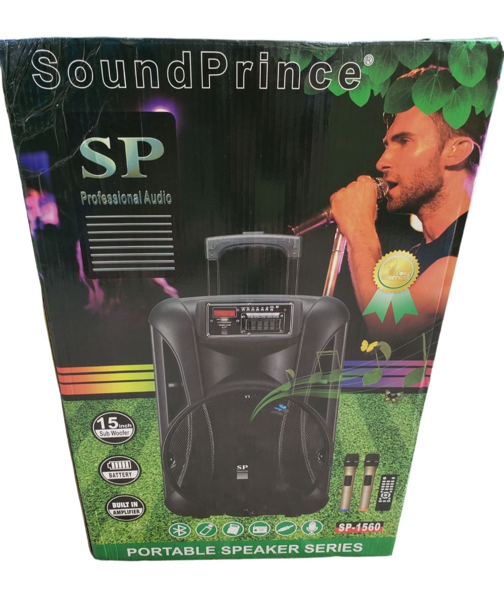 Soundprince 15inches PA With Big Magnet Speaker And Twitter