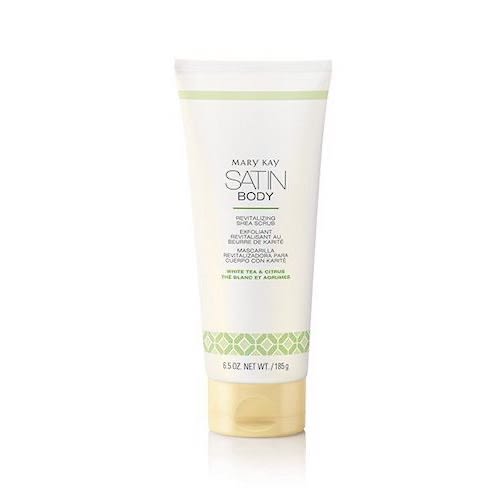 White Tea & Citrus Satin Body Revitalizing Shea Scrub - 185g