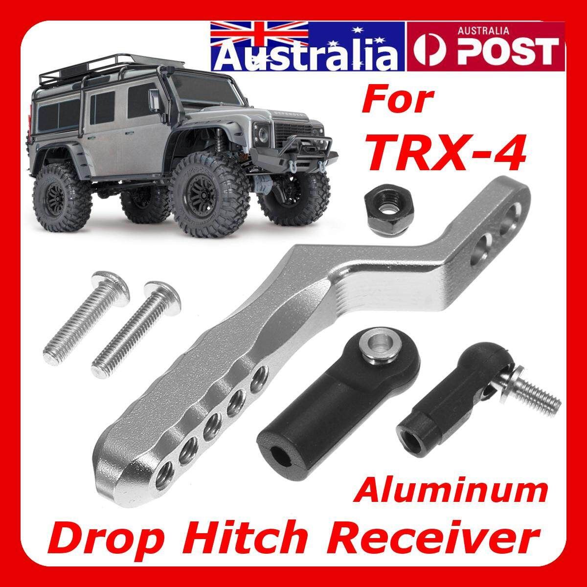 Aluminum & Brass Drop Hitch Receiver Sets For Traxxas TRX-4 Racing Car #TRX4-023