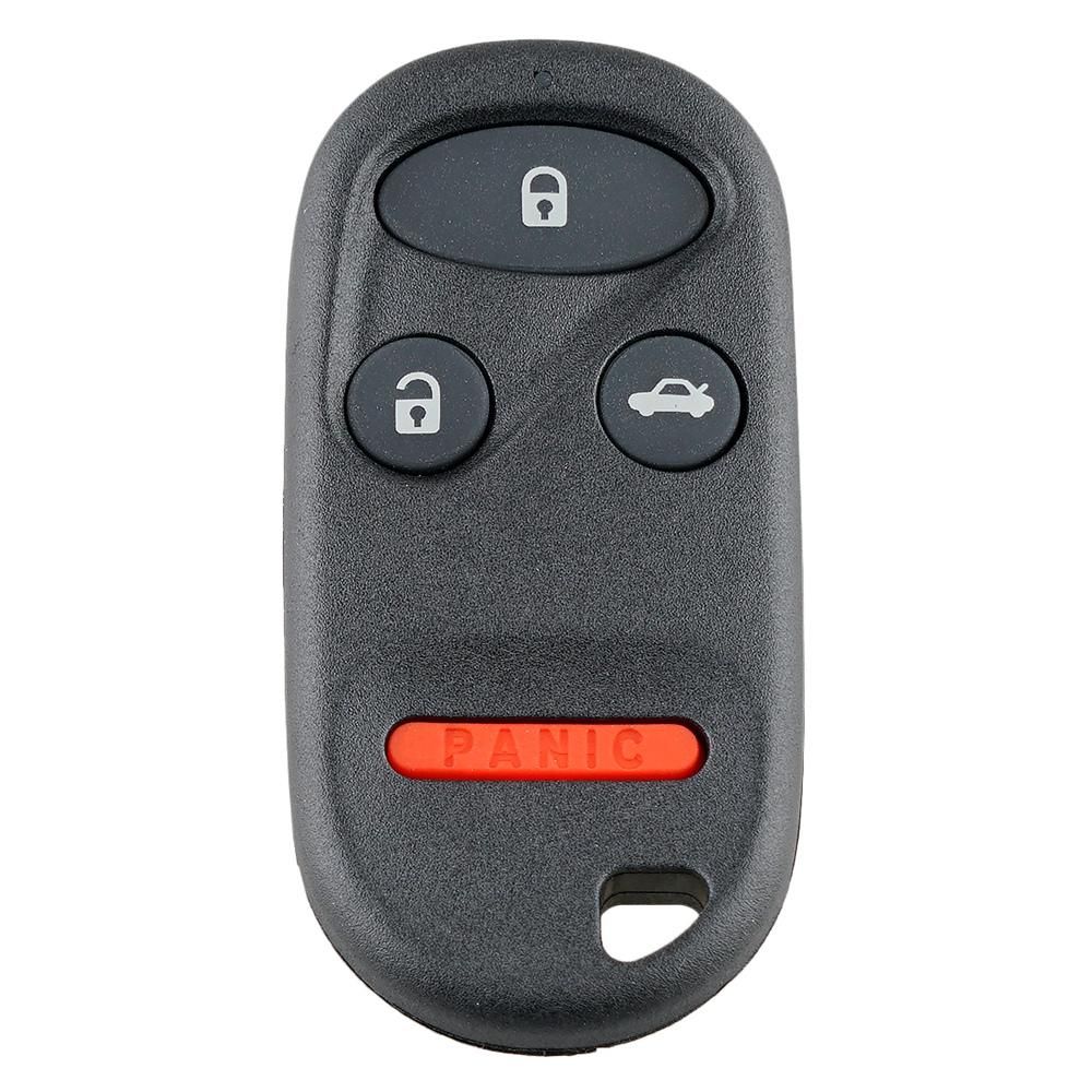 Car Smart Remote Key 3+1 Buttons Car Key Fob Fit for Honda Accord 1998-2002 315Mhz Kobutah2T