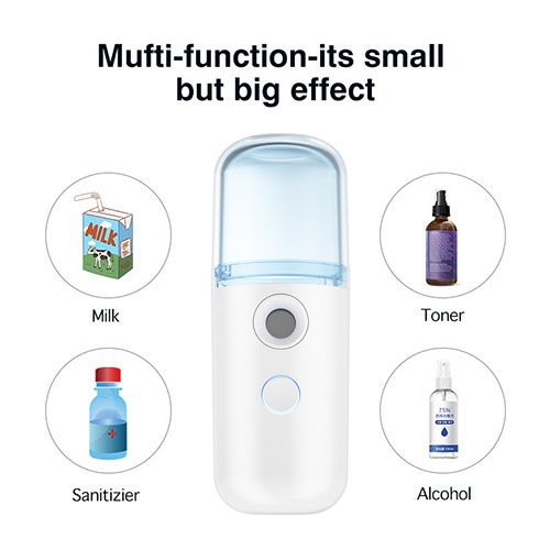 Rechargeable Spray Hydrator Face Humidifier Mini Portable