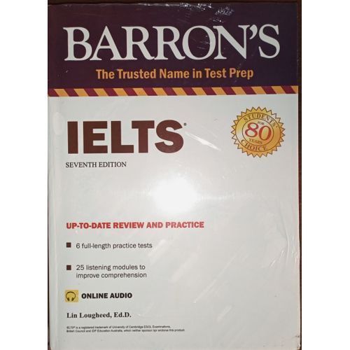 Barron's IELTS,With MP3 CD, 7th Edition(Latest Edition)