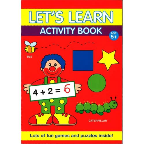 Let's Learn - Activity Book, Red