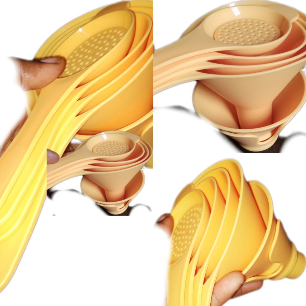 6 In 1 Multi Function Set Oil/spices/grains Funnel Strainer