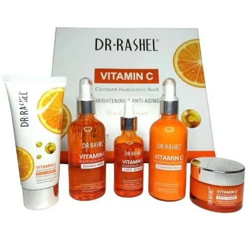 Vitamin C Brightening & Anti-aging Skin Care Series - 5 Piece Set