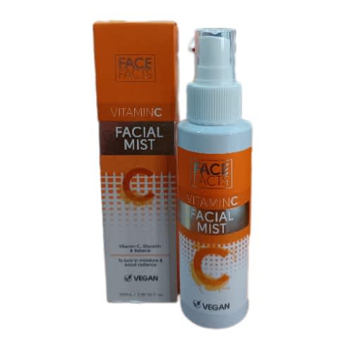 Face Facts Vitamin C Facial Mist - For Brightening And Radiant Skin - 100ml