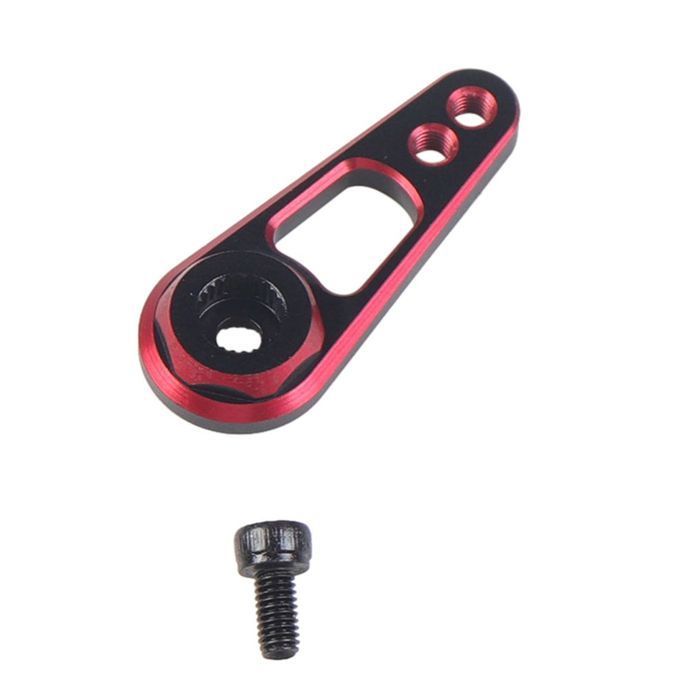 M2.5 25T Steering Link R  Sedan Servo Arm Steering Gear   Arm-rose Red