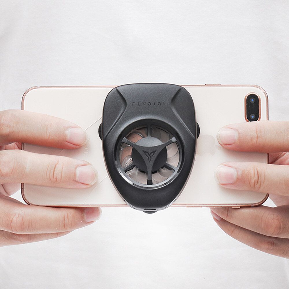 Portable Mobile Phone Cooling Universal USB Rechargeable 3 Speed Adjustable