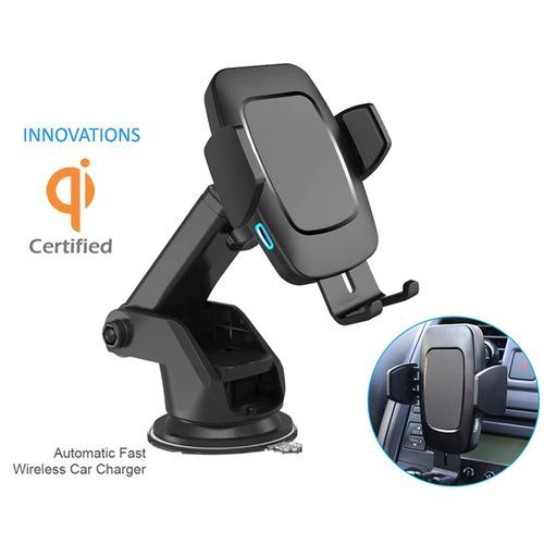 Qi Fast Car Wireless Charger Car Phone Mount Holder Stand