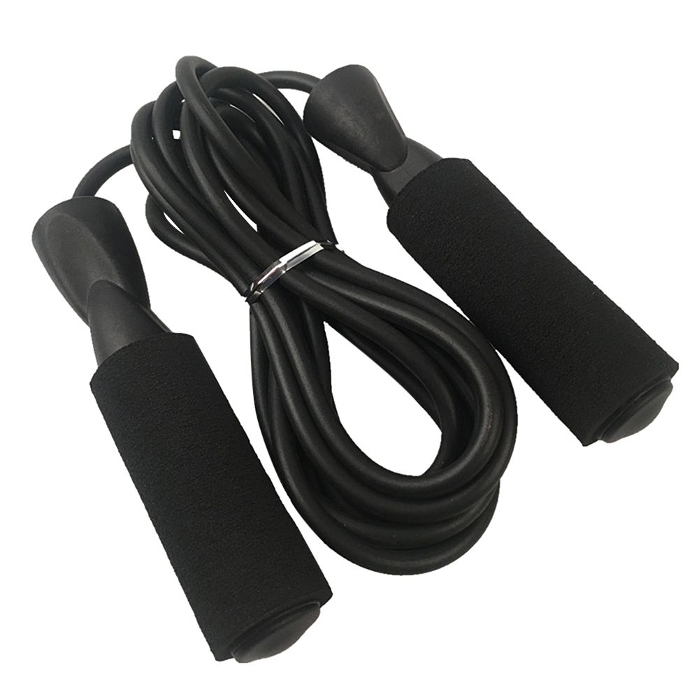 Adjustable Jump Rope Fitness Skipping Rope Soft Foam Handles