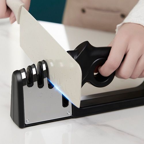 Kitchen Scissors Knives Sharpener Grinder 4 Stages