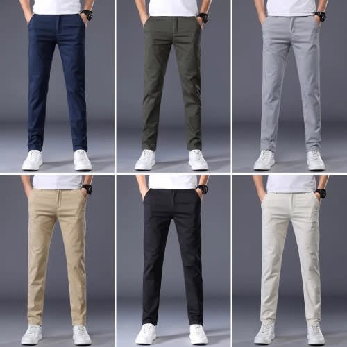 6pcs Smart Chinos Pants.