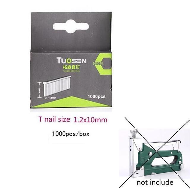 6 inch Manual Heavy Duty Hand Nail Gun 3 in 1 Steel Furniture Stapler For Framing Staples By Free Woodworking Tacker Tools