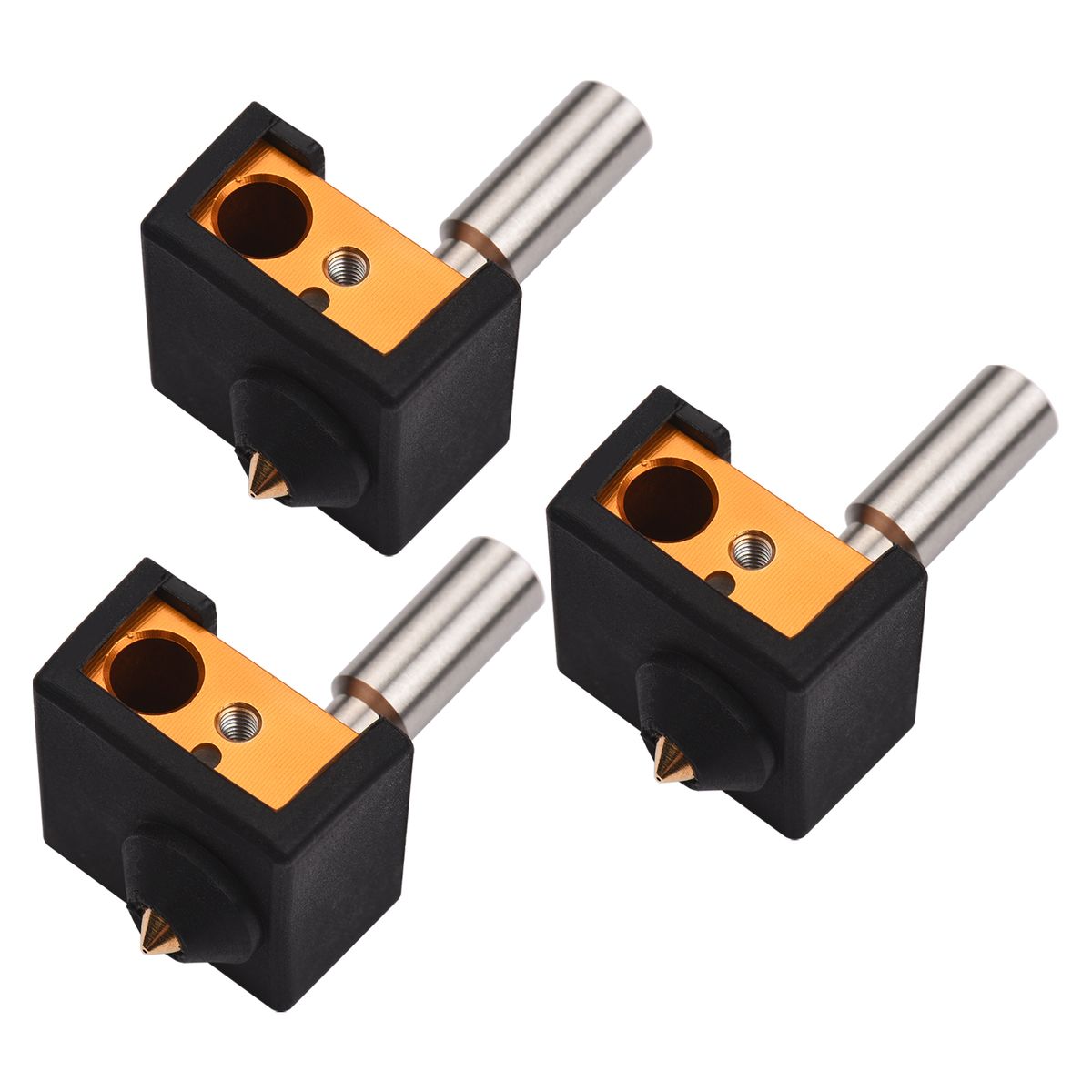 Hotend Silicone Sock Heater Block Extruder Nozzle Throat Set