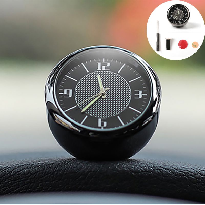Car Clock Luminous Watch Modified Interior, For BMW For Audi For Volkswagen For Honda For Mercedes-Benz Car Clock Decoration