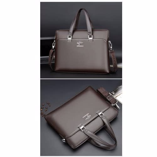 Portable Laptop Bag - Brown