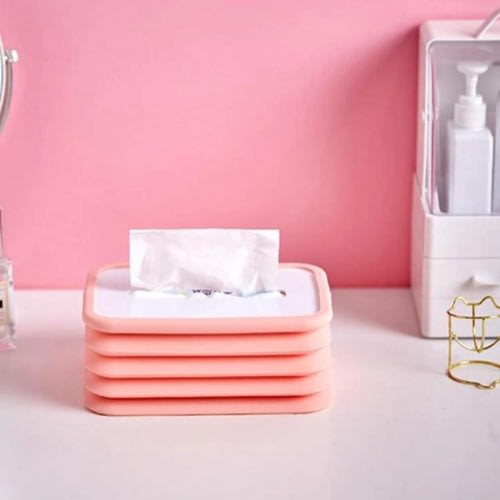 Creative Silicone Folding Elastic Tissue Box