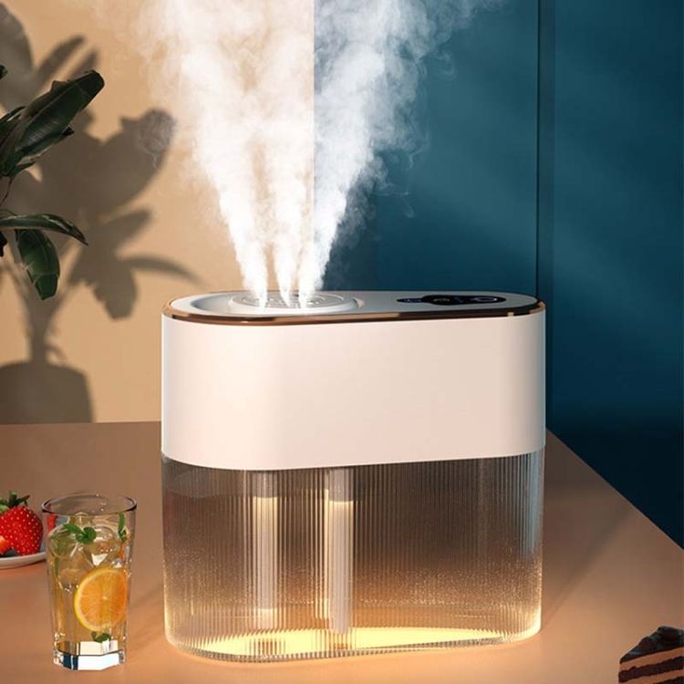 2.2L Humidifier Rechargeable With 4000 MAh Lithium Battery