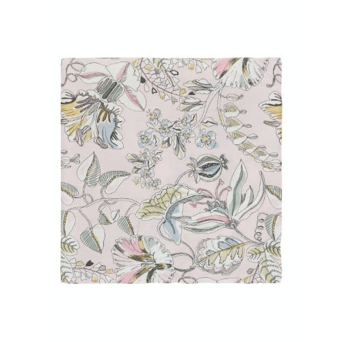 Pocket Square Made With Liberty Fabric Pink Kew Road Print