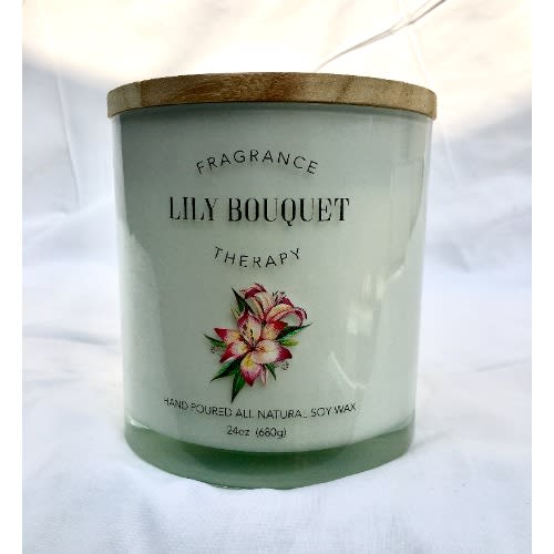 Sterling Home Lily Bouquet Therapy Candle - 240z (680g)