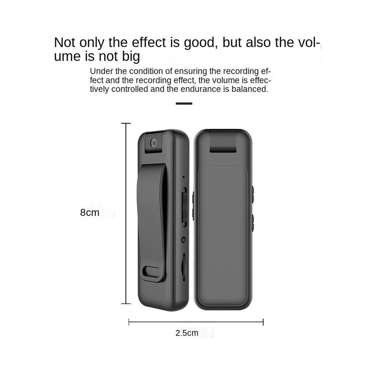 1080P HD Mini Camera Small Invisible 180&deg; Sports Camera Outdoor Camera Body Worn Camera,Night Vision Version