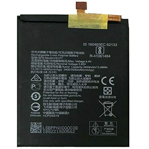 Replacement Battery For Nokia He377
