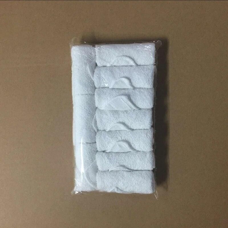 Disposable White Small Towel 10 Pieces/pack 20*20cm Hotel Small Square Towel Home Travel Wash Face Towel Kitchen Small Towel