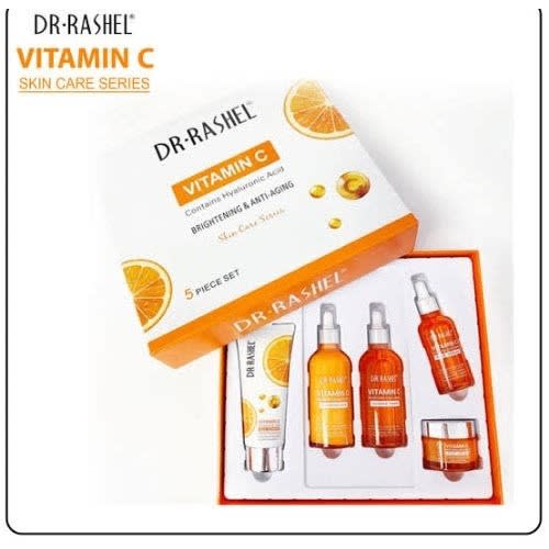 Vitamin C Brightening & Anti-aging Skin Care Series - 5 Piece Set
