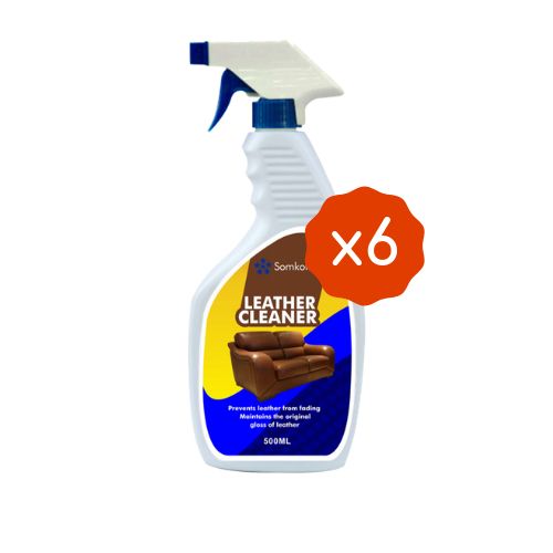 500ml Leather Cleaner For Car Seat/Chair/Hand Bags  6pcs