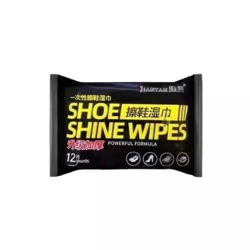 Shoe Wipe Easy Cleaner - 12 Pcs