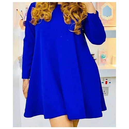 Shift Dress - Blue