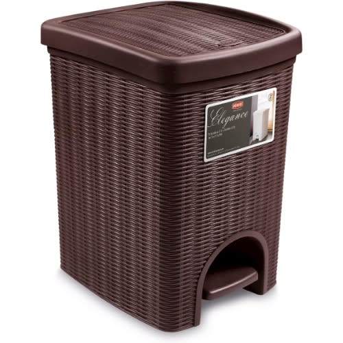 Elegance Bathroom Dustbin - Brown