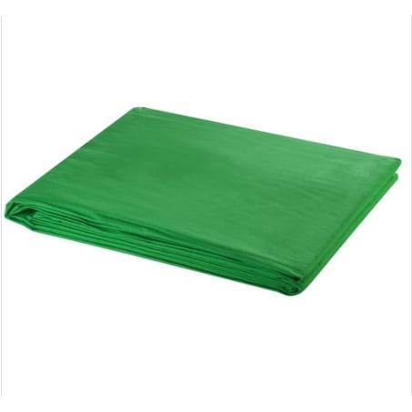3 by 6m Studio Backdrop - Green
