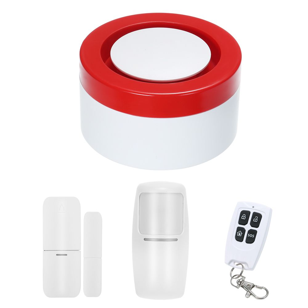 433MHz Wireless WIFI Gateway Host & Siren 2 In 1 Wifi Smart