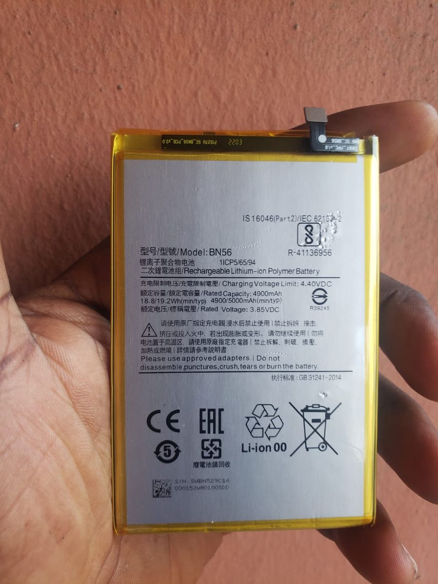 Redmi Note 9A/9C  Replacement Battery