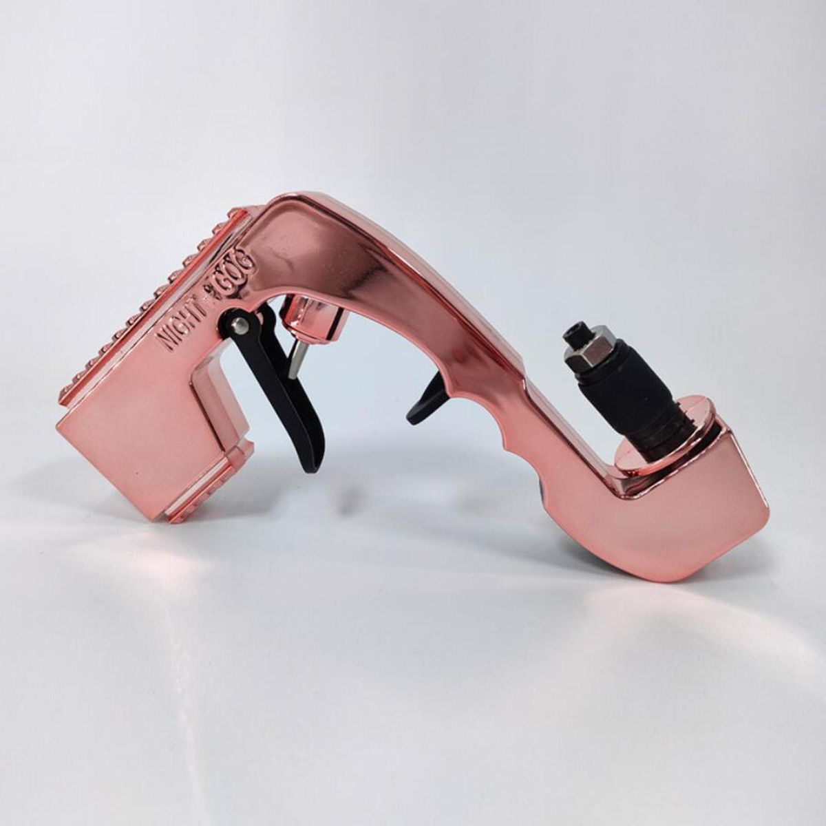 Adjustable Champagne Sprayer Gun Fountain Bottle  Rose Golden