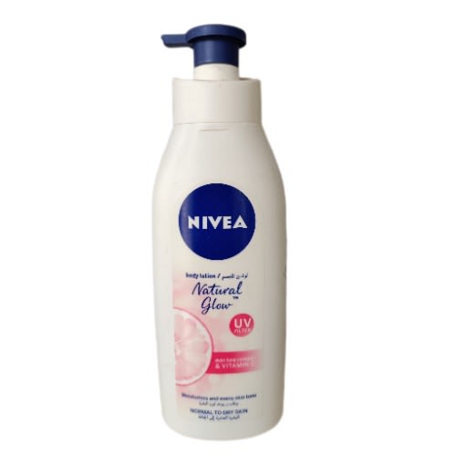 Nivea Natural Glow Body Lotion - Moisturizes And Evens Skin Tone - 400ml