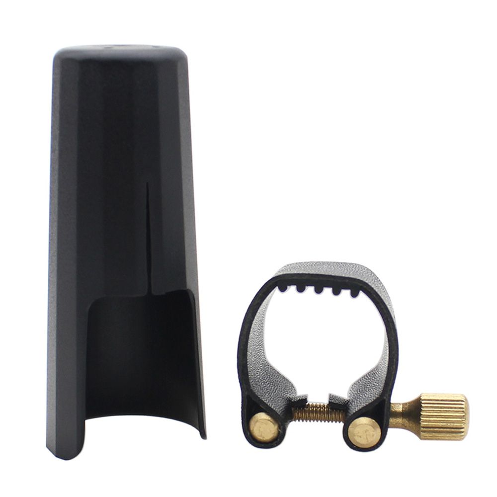 Leather Ligature Fastener With Plastic Cap For Soprano Sax