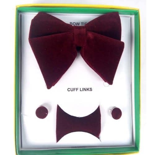 Men's Bow Tie - Wine