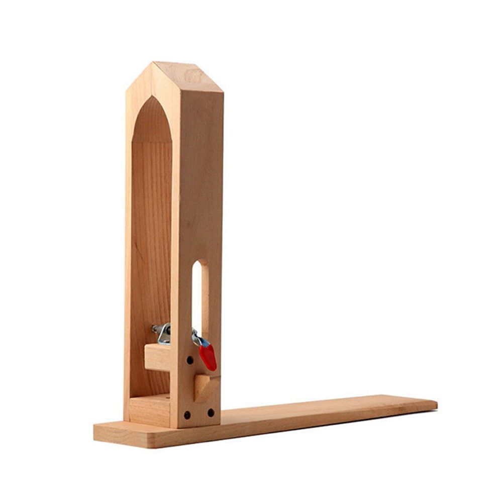 Leather Hand Stitching Fixture Wooden Leather Fix Clamp