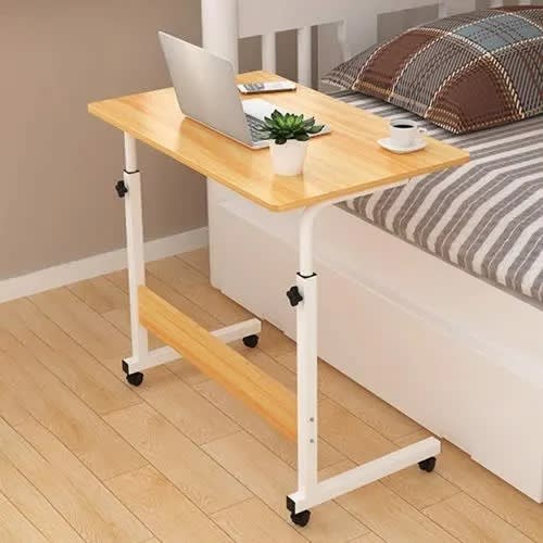 Adjustable Height Laptop Table Stand - Black
