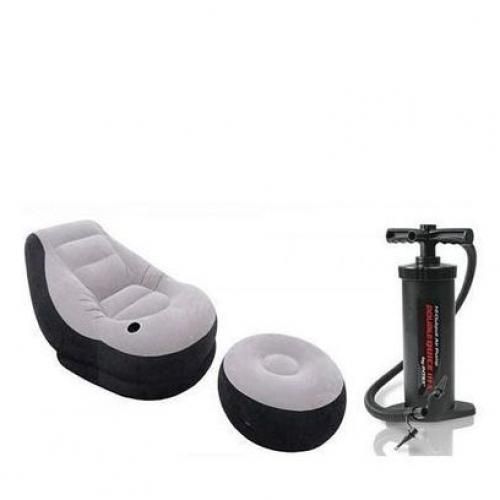 Inflatable Ultra Lounge Relaxing Outdoor Activities Air Sofa With Pump